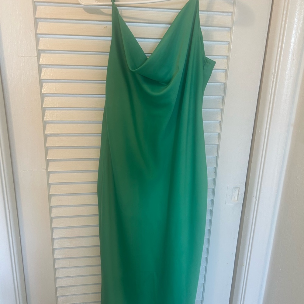New Look Strapless Green Dress